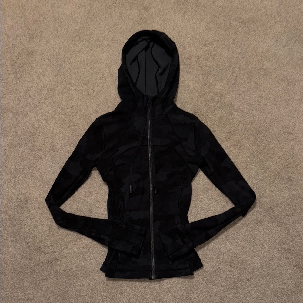 Lululemon Camo Nulu Define Hooded Zip-Up